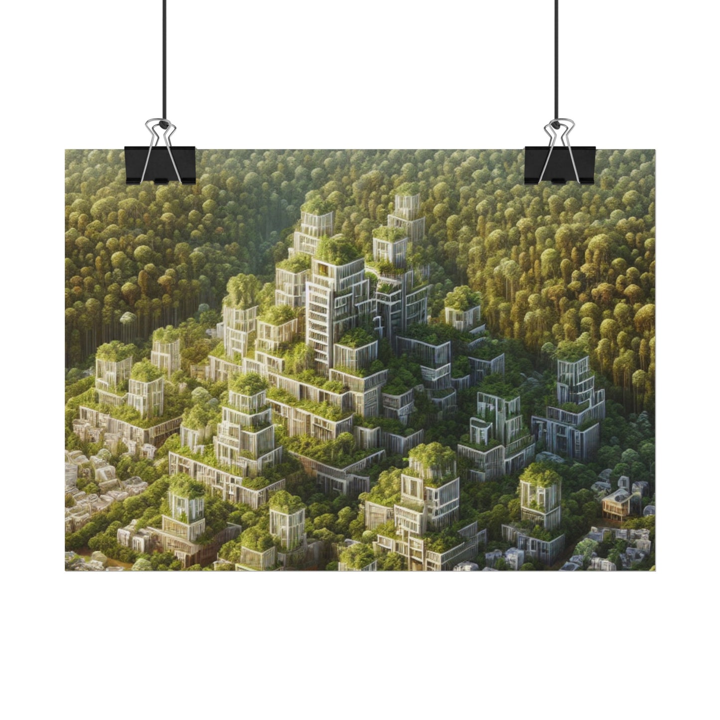 City Forest Poster
